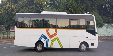 21 Seater Mini Bus On Rent Delhi